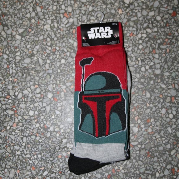 Star Wars Boba Fett Socks - Picture 1 of 4
